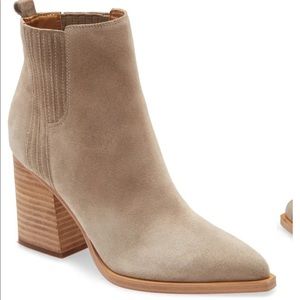 Oshay Pointed Toe Booties by Mark Fisher
